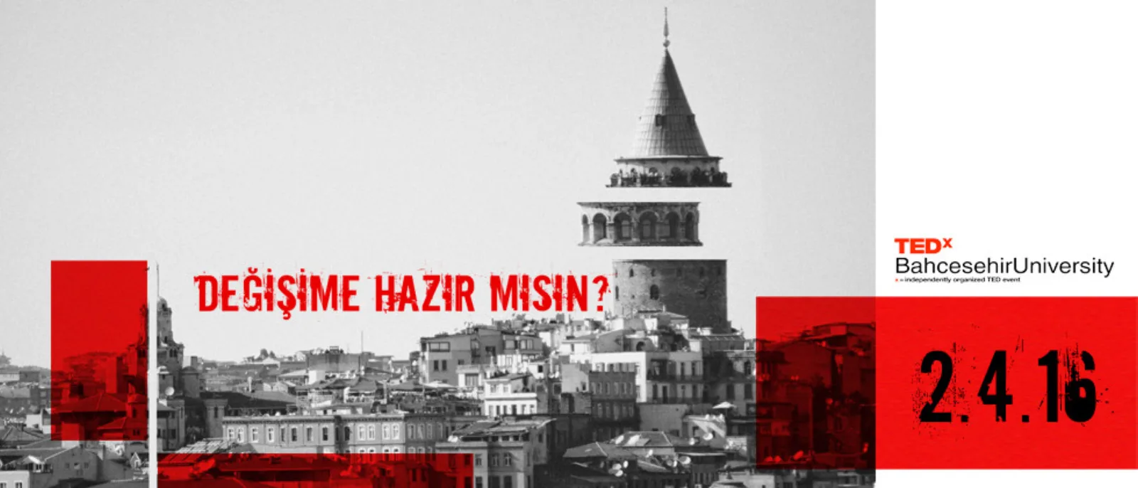 Etkinlik afişi: Değişime Hazır Ol!
